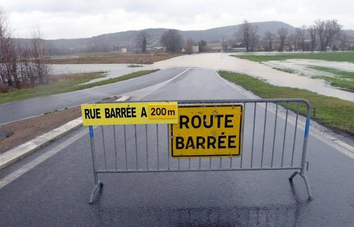 Alerte jaune sur le gimone et sauver en raison des pluies de cette nuit, les risques possibles de débordement -.