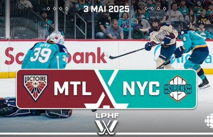 La victoire du champion de Montréal de la saison -.