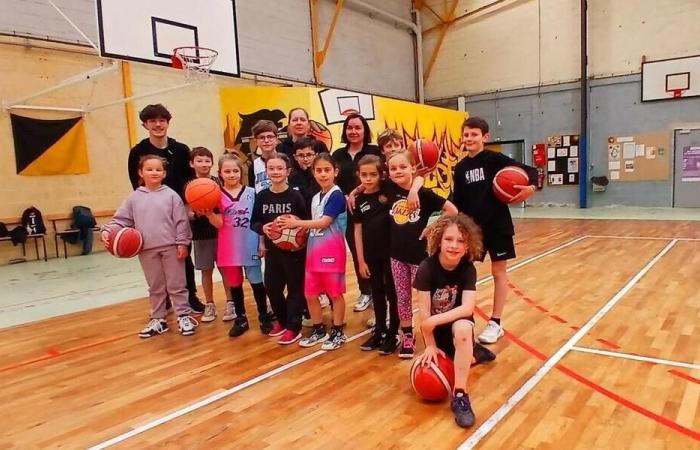 Un grand tournoi de mini-basket-ball a lieu à Relecq-Kerhuon. Sport -.
