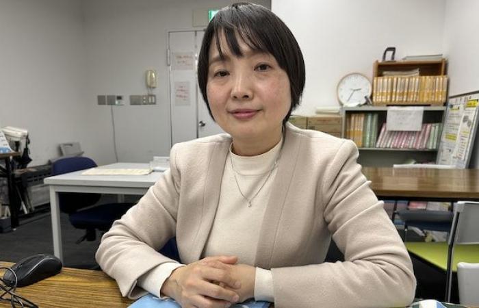Un robot en renforcement au Japon -.