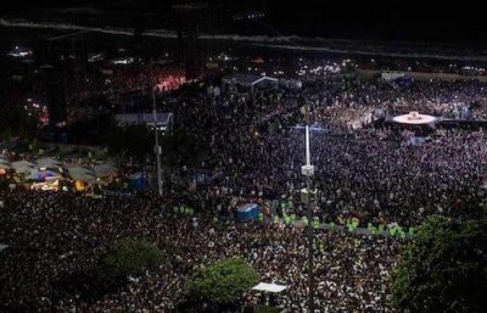 Lady Gaga met le feu à Rio de Janeiro pour un énorme concert gratuit -.