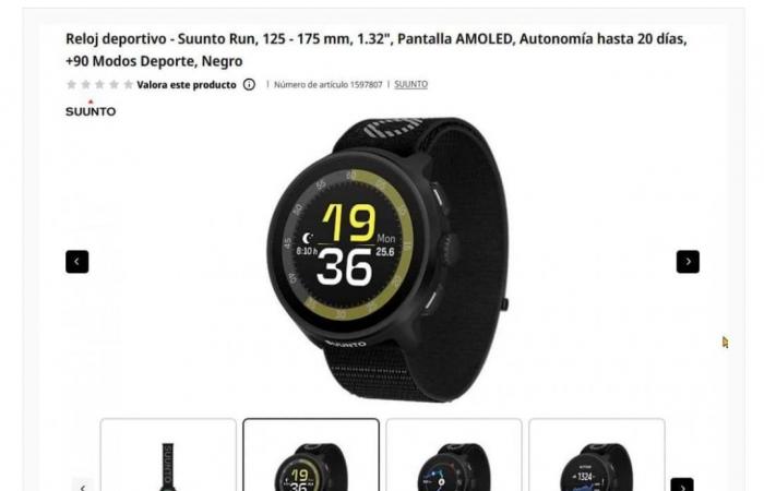 Cette montre sportive pourrait défier Garmin à un prix beaucoup plus accessible -.