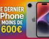 Il est inférieur à 600 € dans ce marchand et c’est son plus petit prix -.